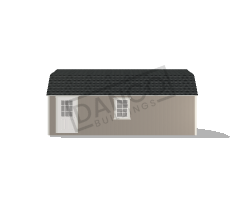 Lofted Barn Garage 12x24 - Image 3