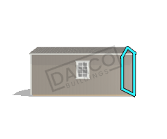 Economy Wood Utility 10x20 - Image 4