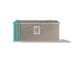 Economy Wood Utility 10x20 - Image 3