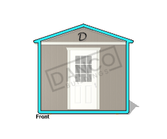 Economy Wood Utility 10x20 - Image 6