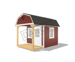 Lofted Barn Cabin 8x12