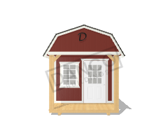 Lofted Barn Cabin 8x12 - Image 6