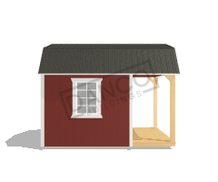 Lofted Barn Cabin 8x12 - Image 4