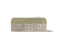 Side Lofted Barn 16x32 - Image 3