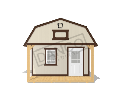 Lofted Barn Cabin 12x20 - Image 6