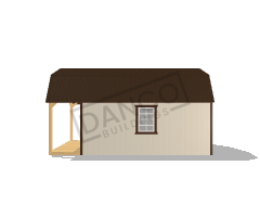 Lofted Barn Cabin 12x20 - Image 3
