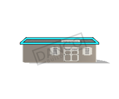 Dormer Shed 16x32 - Image 3