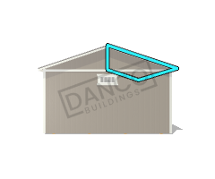 Dormer Shed 16x32 - Image 6