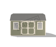 Side Lofted Barn 10x16 - Image 3