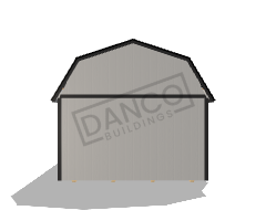 Wraparound Porch Lofted Barn Cabin 12x32 - Image 5