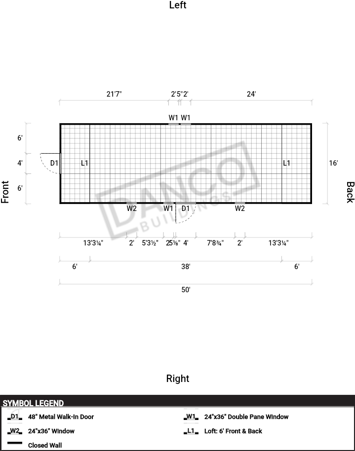 Lofted Barn Premium 16x50 - Image 2