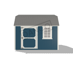 Side Lofted Barn 10x12 - Image 3