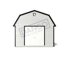 Extra Economy Lofted Barn 12x24 - Image 6