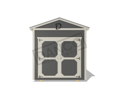 Economy Wood Utility 8x12 - Image 6