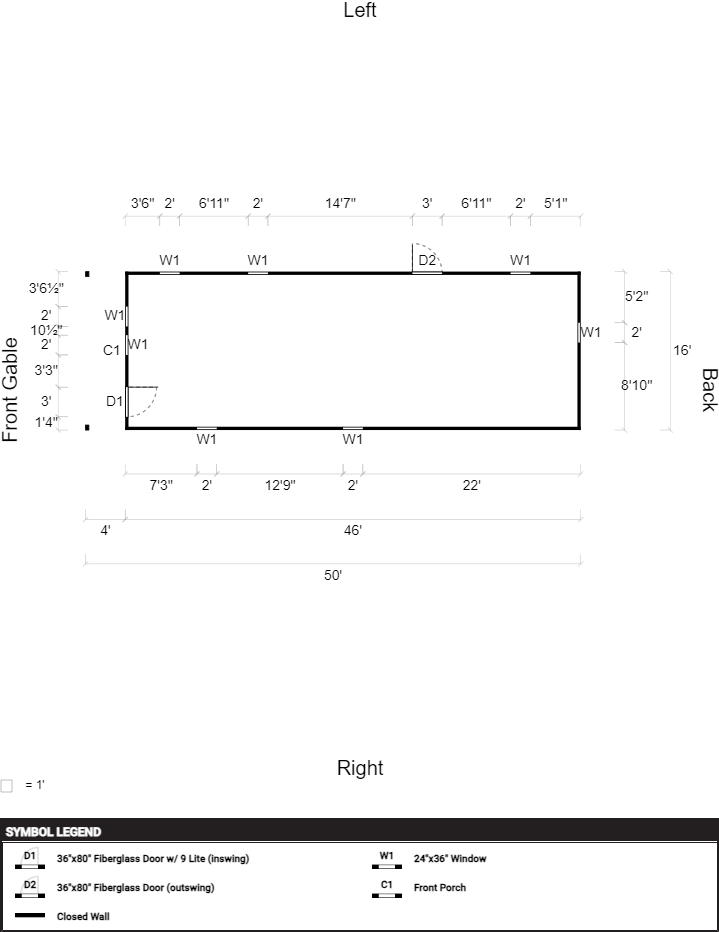 Standard Cabin 16x50 - Image 2