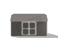 Side Lofted Barn 10x16 - Image 3