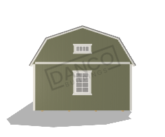 Corner Porch Lofted Barn Cabin 14x40 - Image 5