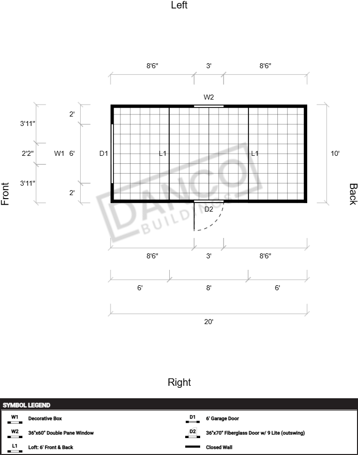 Lofted Barn 10x20 - Image 2