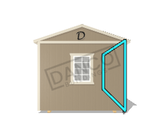 Utility Shed 10x20/250454 - Image 6