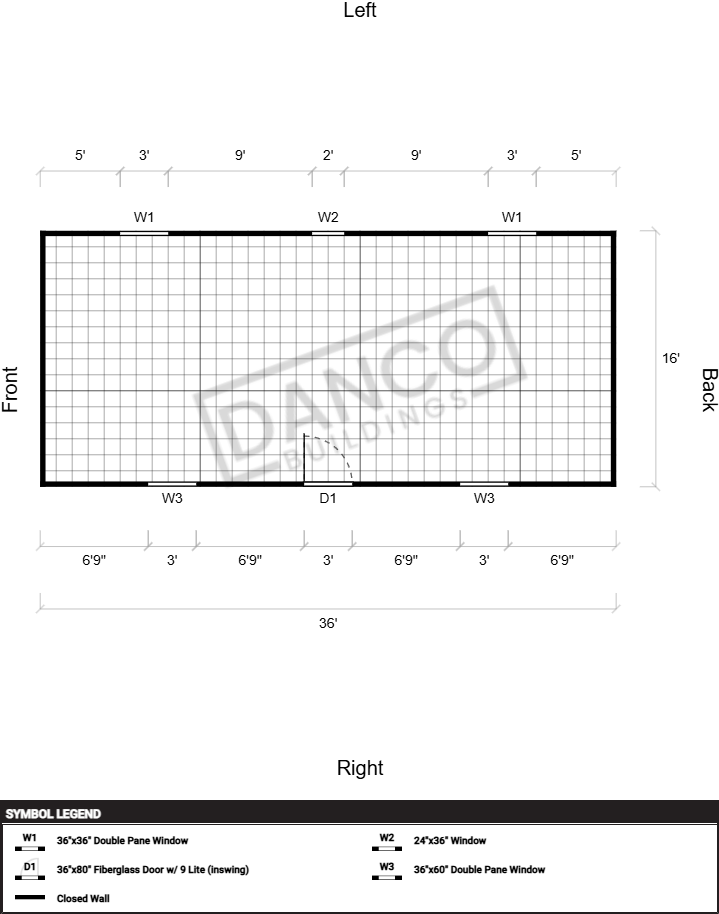 Utility Shed 16x36 - Image 2