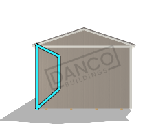 Utility Shed 12x20 - Image 5