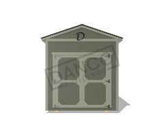 Utility Shed 8x12/250714 - Image 6