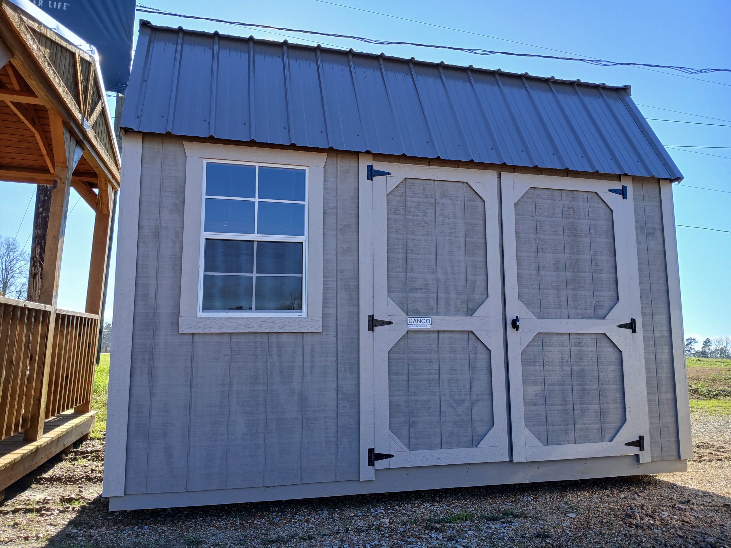 Side Lofted Barn 8x12