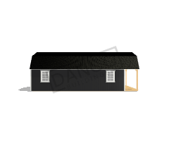 Lofted Barn Cabin 14x32 - Image 4