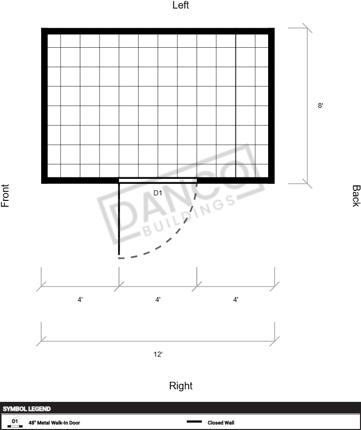 Extra Economy Metal Utility 8x12/250718 - Image 2