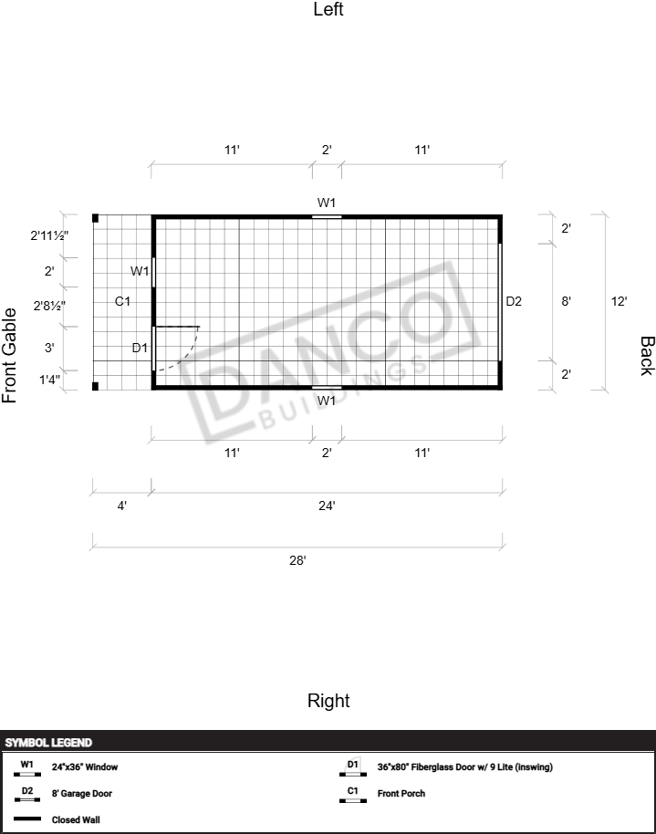 Standard Cabin 12x28 - Image 2