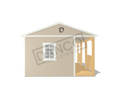 Side Porch Cabin 14x20 - Image 6