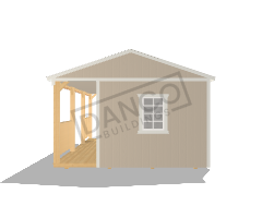 Side Porch Cabin 14x20 - Image 5