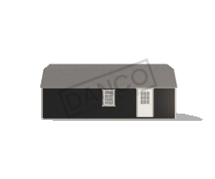 Lofted Barn Garage 14x28 - Image 3