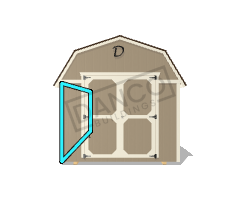 Lofted Barn Garage 10x20 - Image 6