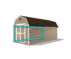 Lofted Barn Garage 10x20