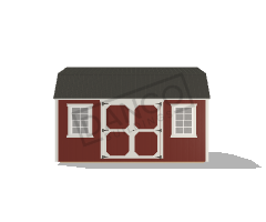 Side Lofted Barn 10x16 - Image 3