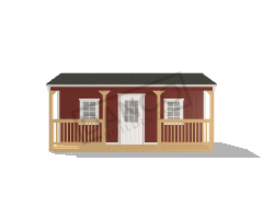 Side Porch Cabin 12x20 - Image 3