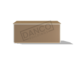 Economy Wood Utility 10x20 - Image 3