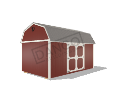 Side Lofted Barn 10x16