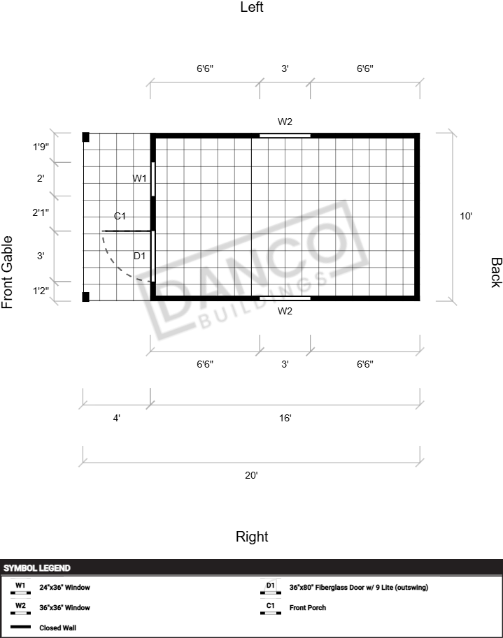 Standard Cabin 10x20 - Image 2