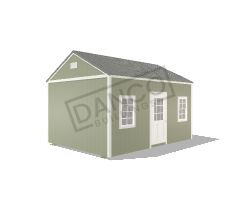 Side Garden Shed 12x16
