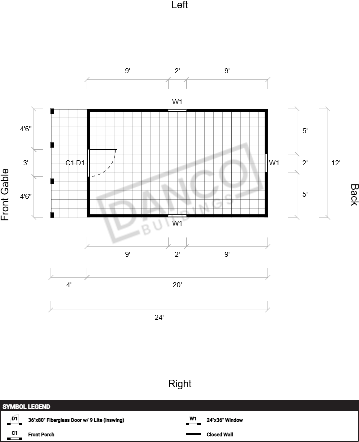 Standard Cabin 12x24 - Image 2