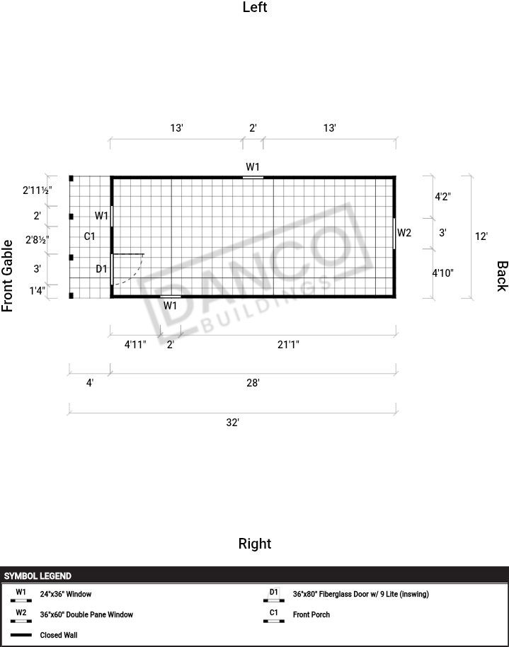 Standard Cabin 12x32 - Image 2