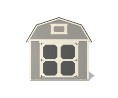 Economy Wood Lofted Barn 10x12 - Image 6