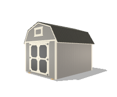 Economy Wood Lofted Barn 10x12