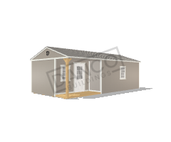 Corner Porch Cabin 14x28