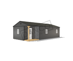 Corner Porch Cabin 16x32