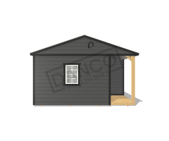 Corner Porch Cabin 16x32 - Image 6