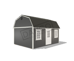 Side Lofted Barn 12x16