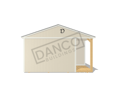 Corner Porch Cabin 16x24 - Image 6